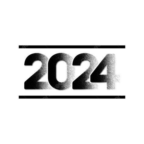 2024 Text Design, 2024 New Year Design, 2024 New Year, 2024 Text, 2024 Sign, New Png, Black Pixel, 2024 Graphic, Camera Logos Design