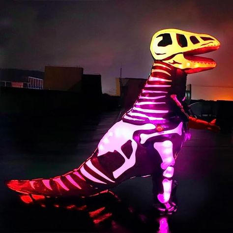 LED light up dinosaur is very special playwear for any party holiday, specially for halloween, you will be most happy and special one in the party. Blow Up Costumes, Adult Dinosaur Costume, Dinosaur Costumes, Kids Dinosaur Costume, Unicorn Costume Kids, Inflatable Dinosaur Costume, Halloween Blow Ups, Leprechaun Costume, T Rex Costume