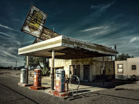 Explore jody9's photos on Flickr. jody9 has uploaded 4539 photos to Flickr. Dramatic Sky, Old Abandoned Houses, Old Gas Stations, Desert Life, Petrol Station, Service Station, Abandoned Buildings, Abandoned Houses, Gas Station