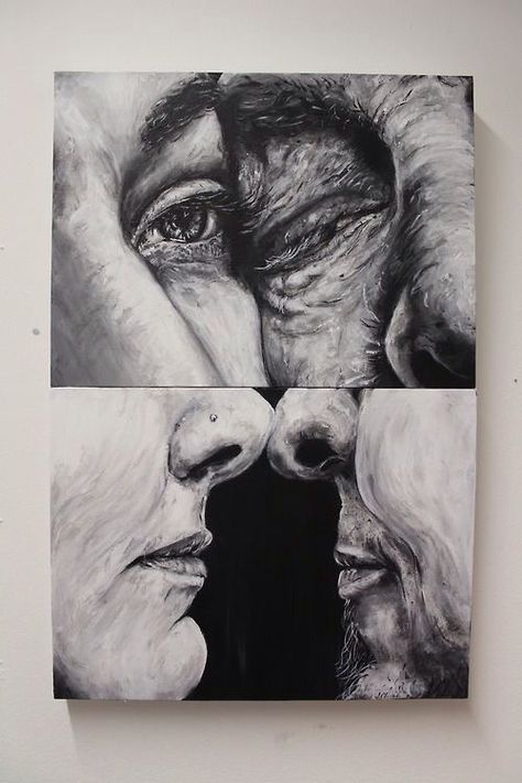 Together and apart Portrait Perspective, Perspective Ideas, Photoshop Inspiration, Art Alevel, Gcse Art Sketchbook, A Level Art Sketchbook, Gcse Art, Arte Inspo, Ideas Photography