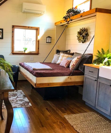 Beds On The Wall, Murphy Beds For Small Spaces Side, Queen Hideaway Bed, Hanging Wall Bed, Cabin Murphy Bed Ideas, Murphy Bed Tv Stand, Murphy Bed Armoire, Murphy Furniture Space Saving, Hanging Murphy Bed