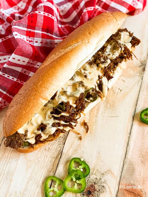 Philly Cheese Steak Sandwich Recipe, Homemade Philly Cheesesteak, Philly Cheese Steak Sandwich, Steak Sandwich Recipes, Cheez Whiz, Philly Cheese Steak Recipe, Cheese Whiz, Cheesesteak Recipe, Cheese Steak Sandwich