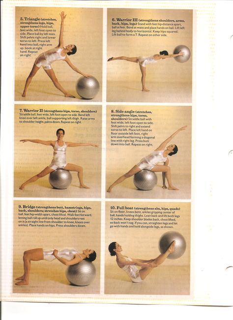 Stability ball Yoga part 2 Ball Yoga, Yoga Ball Exercises, Stability Ball Exercises, Gym Ball, Yoga Beginners, Exercise Ball, Yoga Posen, Stability Ball, Yoga Ball