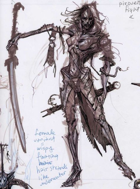 Draugr Concepts concept art from The Elder Scrolls V: Skyrim by Adam Adamowicz Skyrim Concept Art, Adam Adamowicz, Skyrim Art, Elder Scrolls Art, Ralph Mcquarrie, Dnd Ideas, Elder Scrolls V Skyrim, Cosmic Horror, The Elder Scrolls