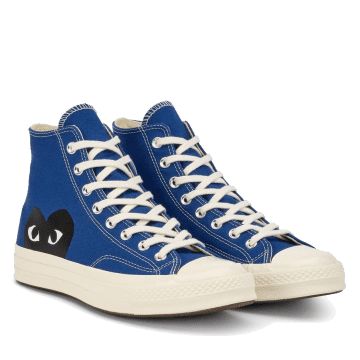 Heart Converse, Converse Play, Converse Comme Des Garcons, Tenis Converse, Play Converse, Garcons Converse, Comme Des Garcons Converse, Blue High Tops, Dr Shoes