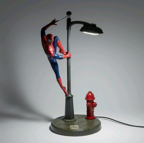 Marvel Lamp, Spiderman Lamp, Spiderman Room Decor, Spiderman Room, Marvel Room, Zimmer Diy, Spiderman Gifts, Spiderman Theme, Man Room