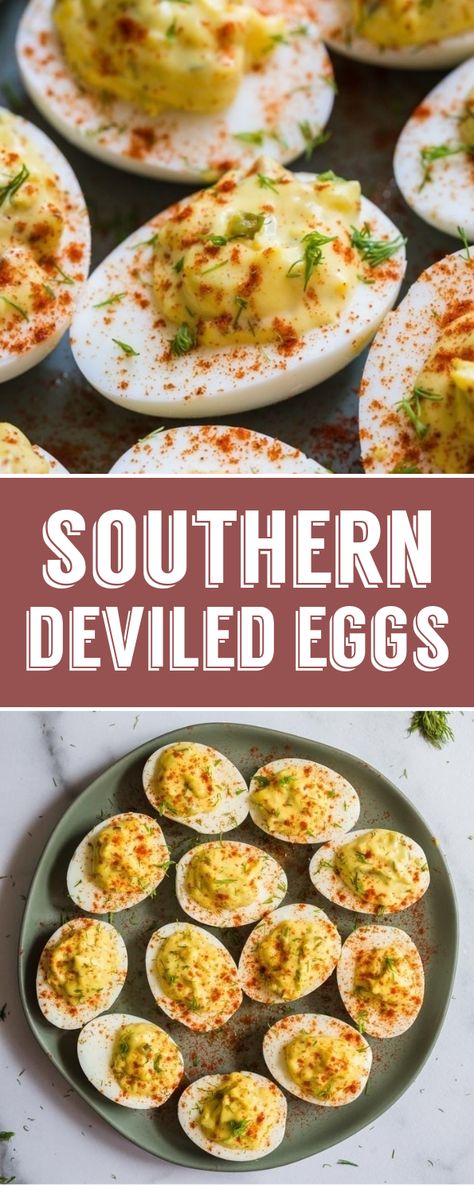 Southern Deviled Eggs recipe with relish is an all time favorite and perfect for family get togethers and holiday parties! #eggs #deviled eggs #partyfood Deviled Eggs Recipe With Relish, Southern Deviled Eggs Recipe, Thanksgiving Deviled Eggs, Healthy Deviled Eggs, Southern Deviled Eggs, Deviled Eggs Recipe Easy, Devilled Eggs Recipe Best, Deviled Eggs Recipe Classic, Devilled Eggs