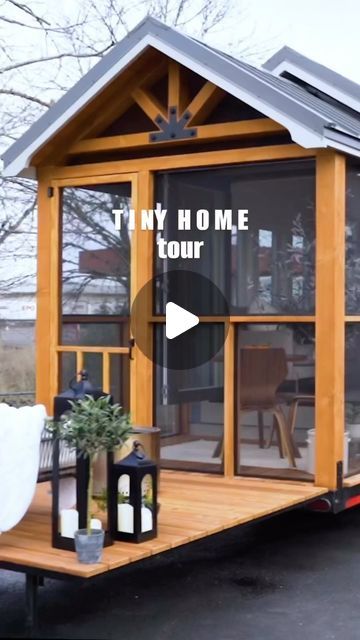 tinyhouse_inspiration on Instagram: "Could you live in this tiny house ? 
Credit: @truformtiny 
•
•
•
•
•
•follow @tinyhouse__inspiration 
•follow @tinyhouse__inspiration 
•follow @tinyhouse__inspiration 
•
•
•
•
•
#tinyhouse #tinyhome #minimal #minimalliving  #tinyhouseonwheels #tinyhome #loft #minimalist #lowkeylifestyle #financialindependence #tinyhousemovement #tinyhouselife #airbnb #airbnbexperience #tinyhousereels #airbnbreels #destinationreels #tinyhouseinspiration #beautifuldestinations #cabin #vacation #tinyhouseonwheels #thow #thowlife #tinyhousetour #custombuild #tinyhomebuild" Tiny House Mobile Homes, Small Tiny House Ideas, Shed To Tiny House Interior, Tiny Cabin With Loft, 8x12 Tiny House, Rustic Tiny House Cabin, 200 Sq Ft Tiny House, Diy Tiny House Under $5000, Portable Tiny House