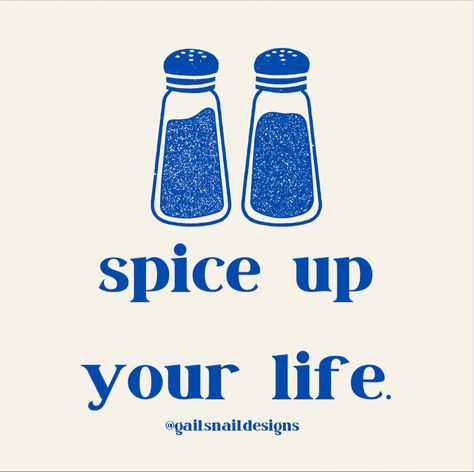 Funky quote about spicing up your life. Spice Quotes, Funky Quote, Season Quotes, Spice Up Your Life, Redbubble Stickers, Spice Up, Spice Things Up, Condiments, Life Quotes