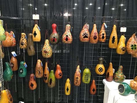 Videos and Photos | Thunder Gourd Spring, Thunder Drum Spring, Thunder Tube Spring Gourds Painted, Bottle Gourd, Craft To Make, Gourds Crafts, Gourd Art, Art And Crafts, Gourds, Pumpkins, Projects To Try