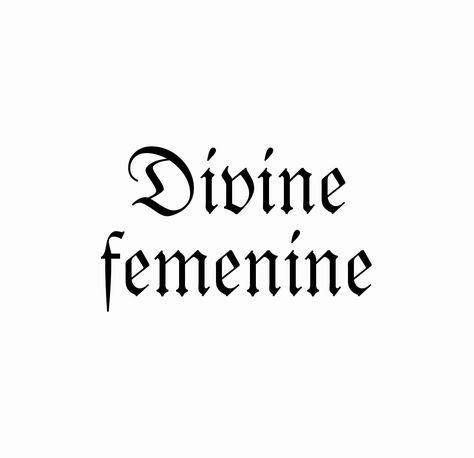 Divine Feminine Tattoo Stencil, Lynette Core, Devine Feminine Tattoos, Divine Feminine Tattoo Ideas, Devine Feminine Art Tattoo, Divine Tattoo Word, Divine Tattoo, Divine Feminine Tattoo, Feminine Symbols