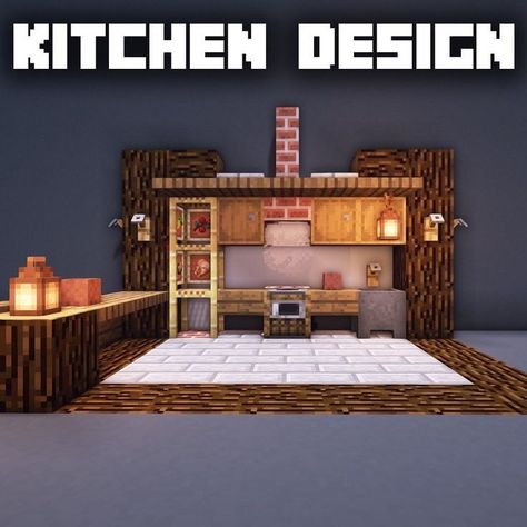 Minecraft Furniture Interior Design, Modern Minecraft Kitchen, Minecraft Kitchen Ideas Modern, Chalet Minecraft, Minecraft Furniture Ideas, Modern Minecraft, Minecraft Kitchens, Interior Minecraft, Case Minecraft