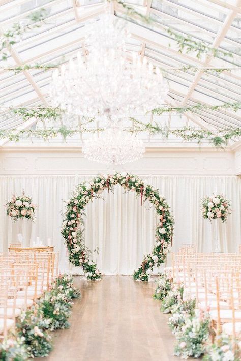 Best Wedding Flowers, Prince Wedding, Wedding Church Decor, Indoor Wedding Ceremonies, Church Wedding Decorations, Wedding Ceremony Arch, Wedding Mandap, Wedding Altars, Wedding Ceremony Backdrop