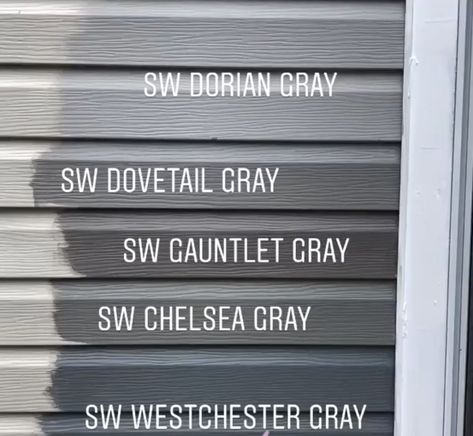 Gray Outdoor House Paint, Grey Vinyl Siding House Exterior Colors, Gray Vertical Siding Exterior, Black Metal Roof Houses Color Combos, Dark Gray Vinyl Siding Exterior, Sherwin Williams Gray Exterior, Charcoal Gray Siding, Best Gray Exterior Paint Colors, Exterior Farmhouse Colors