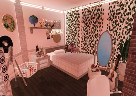 Bloxburg Bedroom Ideas Big Room, Blocburg Teen Bedroom Ideas, Bloxburg House Room Ideas Bedroom, Bloxburg Cozy Bedroom Ideas, Bloxbuger Room Ideas, Bloxburg Beedrom Ideas, Boo Burg Room Ideas, Roblox Bloxburg Room Ideas Bedroom, Bloxburg Bedroom Ideas No Game Passes