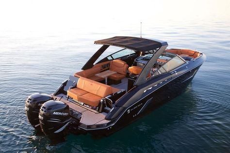 The Ace VIP Mykonos Concierge takes care of all your travel demands.>>https://www.theacevip.com/ Wakeboard Boats, Small Yachts, Cruiser Boat, Yacht Interior, Cool Boats, Boats Luxury, Yacht Boat, Yacht Design, Destination Voyage