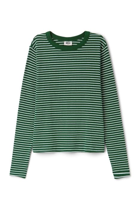 Stripe Long Sleeve T-Shirt Long Sleeve Shirts Png, Pidge Cosplay, Slytherin Wardrobe, Green Striped Shirt Outfit, Green Striped Shirt, Moodboard Pngs, Capsule Wardrobe Essentials, Stripe Long Sleeve, Jeans Fashion