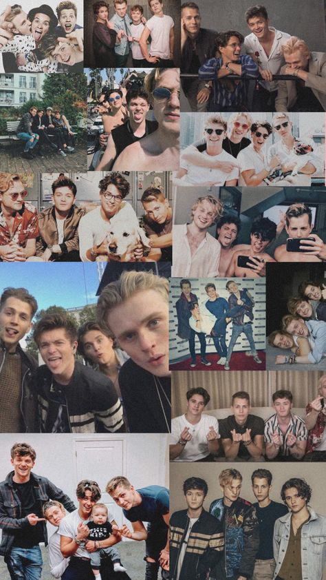 The Vamps Wallpaper, Brad The Vamps, Vamps Band, Brad Simpson, Collage Wallpaper, The Vamps, Wallpaper Ideas, Singers, Wallpapers