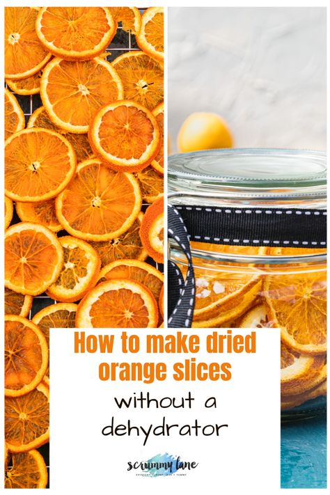 Dehydrate Recipes, Make Dried Orange Slices, Dehydrated Orange Slices, Dehydrated Citrus, Easy Food Gifts, Gift Snack, Citrus Slices, Christmas Tips, Preserving Foods