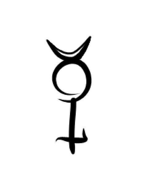 Mercury Symbol Tattoo, Mercury Tattoo, Mercury Symbol, Gemini Symbol, Symbol Tattoo, Symbol Tattoos, Line Work Tattoo, Tattoo Flash Art, Elegant Tattoos