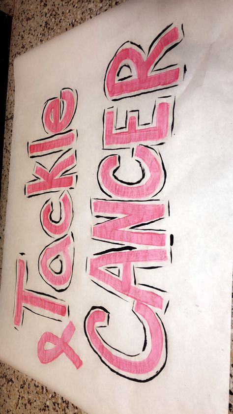 Pink Out Posters Pep Rally, Pink Out Decorations, Pink Out Game Posters, Pink Out Signs, Pink Out Posters Football, Pink Out Football Game Signs, Pink Out Posters, Dig Pink Volleyball Ideas, Powderpuff Football