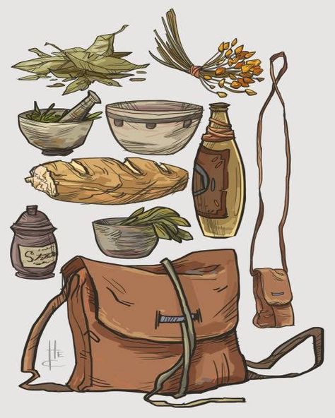 Warm Up Sketches, Graphisches Design, Fantasy Props, Arte Sketchbook, Wow Art, In The Bag, Norman Rockwell, Prop Design, Arte Fantasy