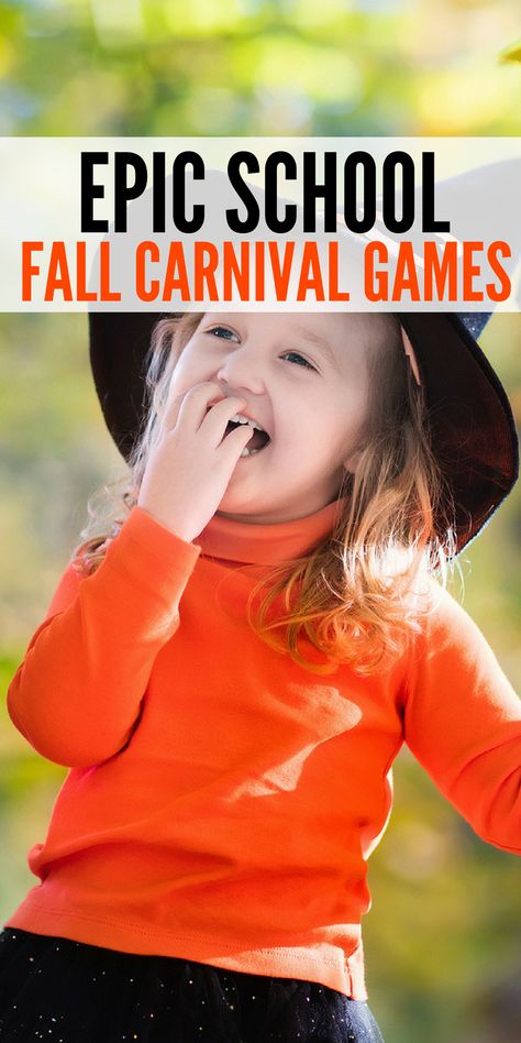 School Fall Carnival Games to Play With your Child #onecrazyhouse #fall #carnival #school #games #fun Fall Fun Day Games, Elementary Fall Festival Games, Easy School Carnival Games, Knock Em Down Carnival Game, School Fall Carnival Games, Elementary Carnival Games, School Fall Carnival Ideas, Fall Carnival Games For Kids, Harvest Carnival Games