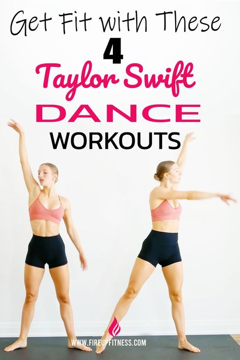 4 Taylor Swift Dance Workouts to Get Fit 🎶 Eras Tour Workout, Taylor Swift Workout Playlist, Taylor Swift Workout, Morning Workout At Home, Dance Cardio Workout, Dumbbell Workout At Home, Taylor Swift Playlist, Dance Workout Routine, Dance Workouts