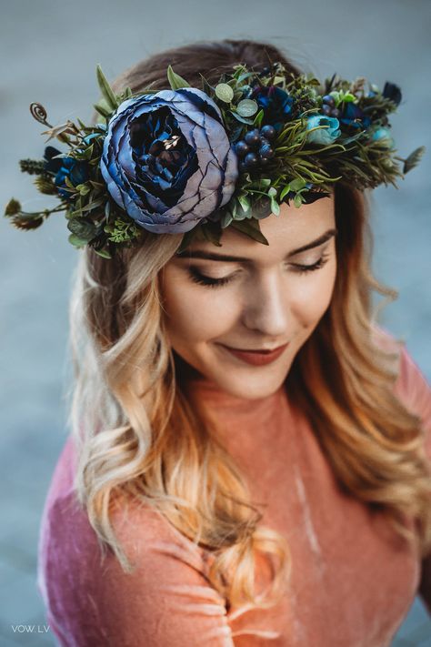 Wood Flower Wreath, Woodland Crown, Flower Head Wreaths, Flower Headband Wedding, Flower Headpiece Wedding, Festival Headpiece, Flower Headdress, Wreath Flower, Wood Wreath