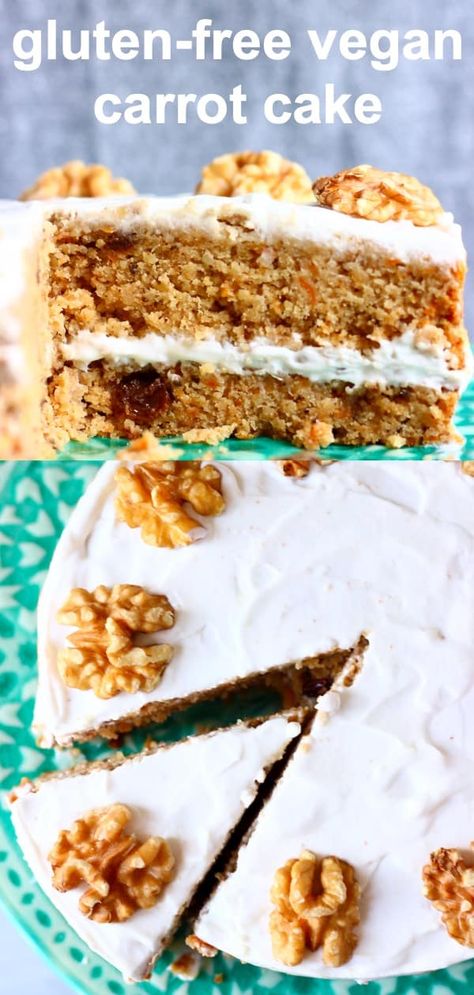 Egg Free Carrot Cake, Gluten Free Carrot Cake Recipe, Dairy Free Carrot Cake, Vegan Carrot Cake Recipe, Sugar Free Carrot Cake, Indulgent Recipes, Vegan Carrot Cake, Gluten Free Carrot Cake, Dairy Free Treats