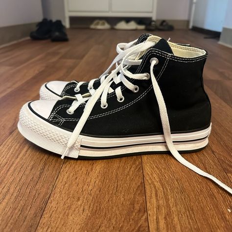 Chuck Taylor All Star platform canvas converse shoes Canvas Converse, All Star Platform, Chuck Taylor All Star, Converse Shoes, Chuck Taylor, Shoe Shop, Chuck Taylors, All Star, Converse