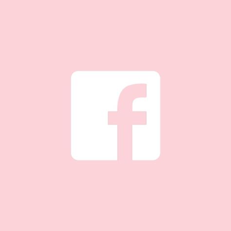 Pink Facebook Icon, Facebook Icon, Facebook Icons, App Icon, Light Pink, Pink