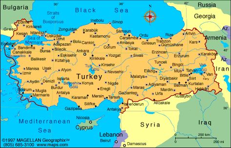 Turkey (I know that it sounds odd that I would like to go there but I have always wanted to) World Map Europe, Turkey Map, Republic Of Turkey, Balkan Peninsula, Turkey Country, Medical Tourism, Country Maps, Marmaris, Turkey Travel