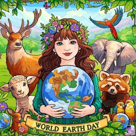 Vuca World Poster, Save Animals Drawing Competition, Sustainability Drawing Ideas, Save Wildlife Drawing, Nature Drawing For Competition, Art And Craft Competition Ideas, Animal Protection Poster Drawing, Our Environment Drawings, Nature Poster Making