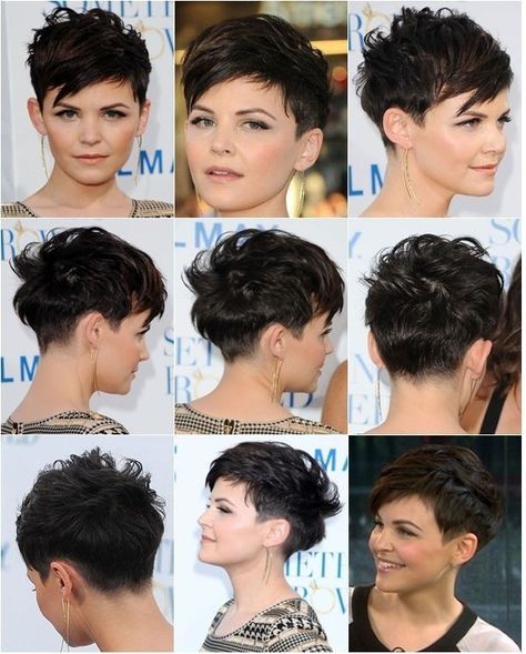 Color Melting Hair, Ginnifer Goodwin, Penteado Cabelo Curto, Short Pixie Haircuts, Short Hair Styles Pixie, Short Pixie, Pixie Hairstyles, Hair Today, Pixie Haircut