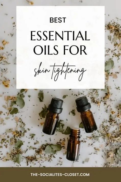 You want to look younger and feel great about your skin, but you don't know where to start. Check out the best essential oils for skin tightening. Best Essential Oils For Skin, Get Rid Of Saggy Skin, Skin Tightening Essential Oil, Diy Skin Tightening, Tighten Neck Skin, Creepy Skin, For Skin Tightening, Skin Tightening Cream, Face Tightening