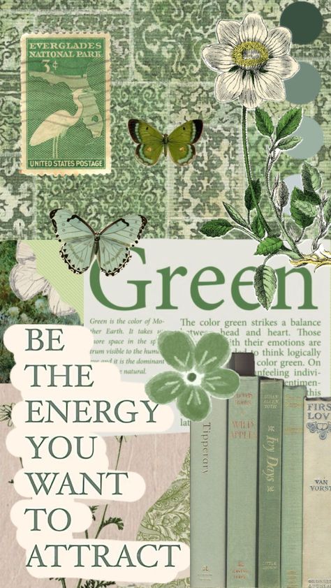 green #vintage Journal Ideas Green Theme, Everglades National Park, Green Stuff, Bedroom Wallpaper, Head And Heart, Green Theme, Creative Journal, Green Vintage, Wallpaper Bedroom