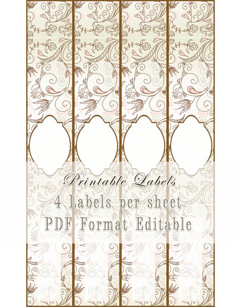 Craft Ladybug, Diy Soap Labels, Packaging Candles, Craft Elephant, Soap Label Design, Business Candle, Soap Labels Template, Labels Printables Free Templates, Printable Label Templates