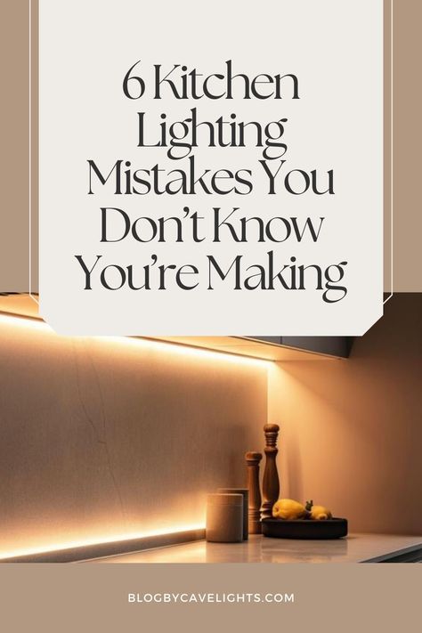 Light up your kitchen in style! Don't let these best kitchen lights mistakes dim your space. Click to brighten up your culinary haven and elevate your kitchen design! Kitchen Under Cabinet Lighting And Outlets, Under Kitchen Cabinets Lighting, Light Above Shelves, Where To Place Under Cabinet Lighting, Kitchen Under Counter Lighting, Under Kitchen Cabinet Lighting Ideas, Lighting On Top Of Kitchen Cabinets, Kitchen Lighting Layout Ideas, Lighting Above Open Shelving Kitchen