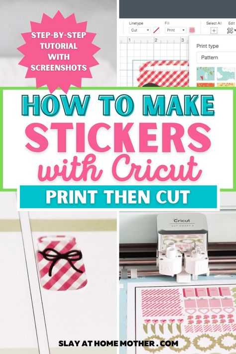 Stickers On Cricut Machine, Make Stickers With Cricut, Potty Charts, Best Cricut Machine, Stickers With Cricut, Cricut Print Then Cut, Diy Planner Stickers, Make Stickers, Farmhouse Christmas Ornaments