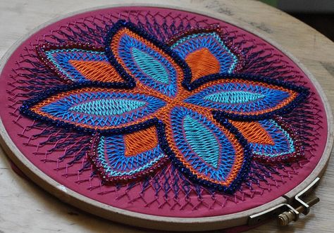 so clever Herringbone Stitch Embroidery, Sewing Stitches By Hand, Herringbone Stitch, Embroidery Stitches Tutorial, Hand Embroidery Projects, Learn Embroidery, Sewing Stitches, Types Of Embroidery, Embroidery Motifs