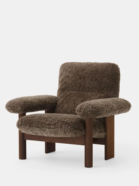 Brasilia Lounge Chair - Sheepskin Design Online Shop, Stained Oak, Design Aesthetics, Lounge Chair Design, The Chair, Burke Decor, Cadiz, Modernism, Mid Century Design