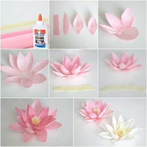 Påskeaktiviteter For Barn, Make Paper Flowers, Diy Flores, How To Make Paper Flowers, Paper Flowers Craft, Make Paper, Paper Flower Tutorial, Paper Crafts Origami, Flower Diy Crafts