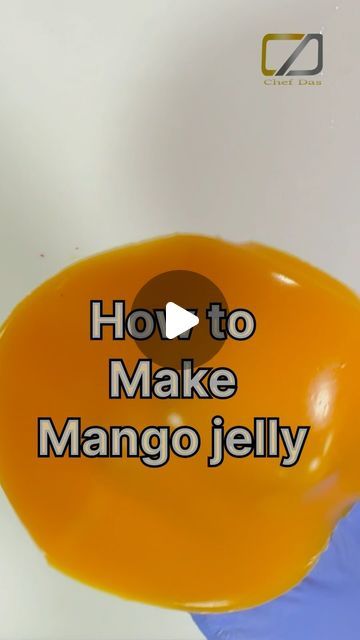 Mango Jelly Recipe, Mango Jelly, Almond Tart, Jelly Recipe, Recipe Video, Tart, Jelly, Almond, Mango