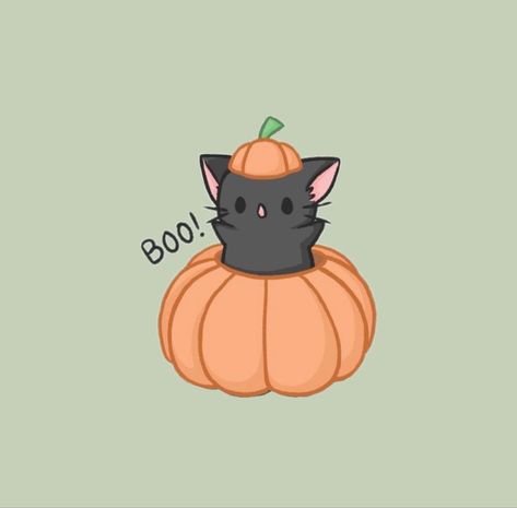 Pin de Nick <3 en Cute Cute Fall Animal Drawings, Cute Pumpkin Drawing Ideas, Iphone Wallpaper Moon, Fall Drawings, Pumpkin Drawing, Chat Halloween, Bullet Journal Paper, Halloween Icons, Halloween Drawings