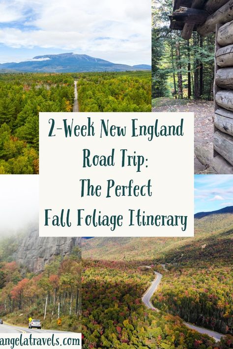 New England Itinerary, Day Trips From Boston, Fall Foliage Trips, England Road Trip, Fall Foliage Road Trips, Vermont Vacation, England Travel Guide, New England Road Trip, Fall Road Trip