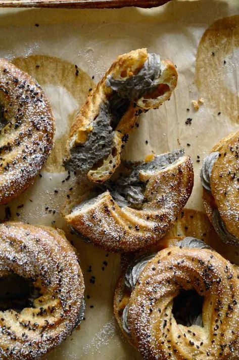 Persimmon Dessert, Black Sesame Dessert, Breakfast Baking, Coffee Life, Paris Brest, Things That Matter, Couple Things, Black Sesame, Breakfast Bake