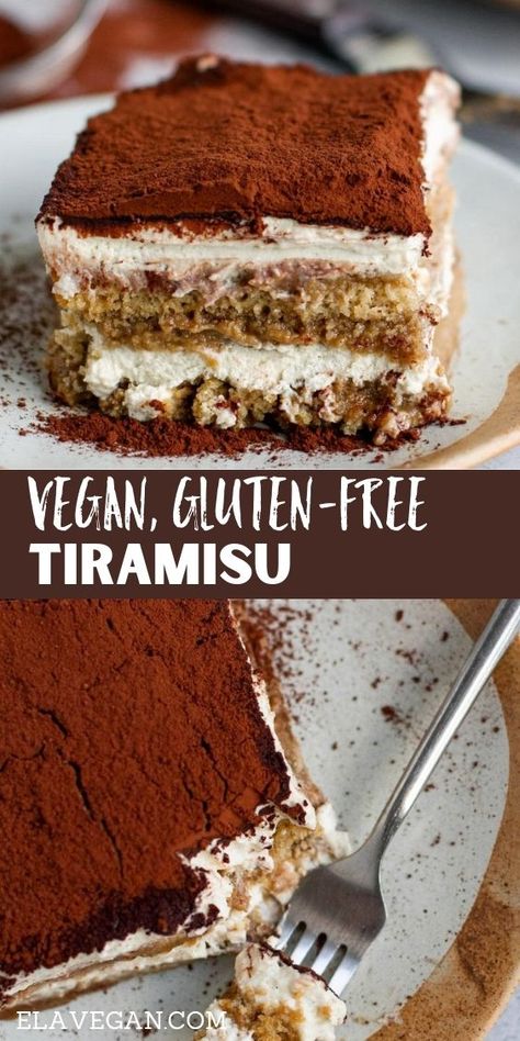 Gluten Free Tiramisu Cake, Vegan Lactose Free Recipes, Gluten Free And Soy Free Recipes, Gluten And Vegan Desserts, Vegan Gluten Free Nut Free Desserts, Light Vegan Desserts, Vegan Wheat Free Desserts, Vegan And Gf Desserts, Eggless Dairy Free Desserts