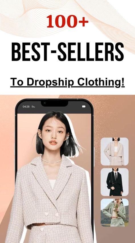 dropshipping business no experience small online business ideas no experience best trending products to sell online easy business ideas to start at home Small Online Business Ideas, Trendy Online Clothing Stores, Easy Business Ideas, Business Ideas To Start, Products To Sell Online, Small Business Online, Dropshipping Business, Drop Shipping Business, Fashion Marketing