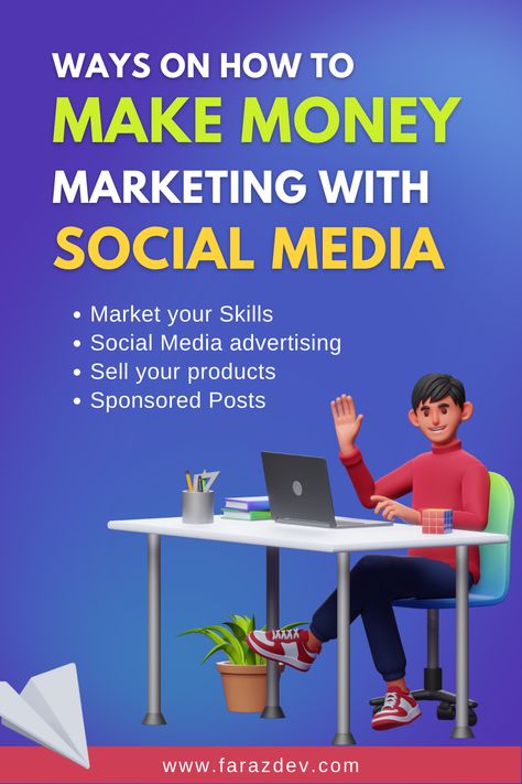 There are several Ways on How to Make Money Marketing with Social Media. Making Money On Social Media, How To Make Money On Social Media, Make Extra Money At Home, Freelancing Tips, Facebook Tips, Job Website, Freelance Social Media, Ebay Account, Freelance Jobs